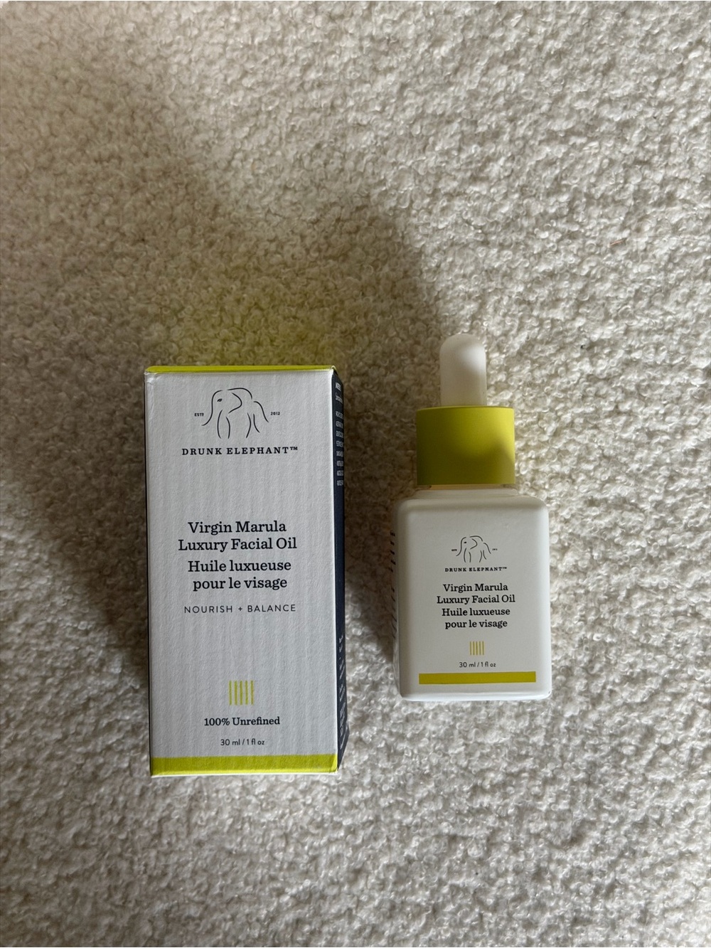 Drunk Elephant Virgin Marula Luxury Facial Oil